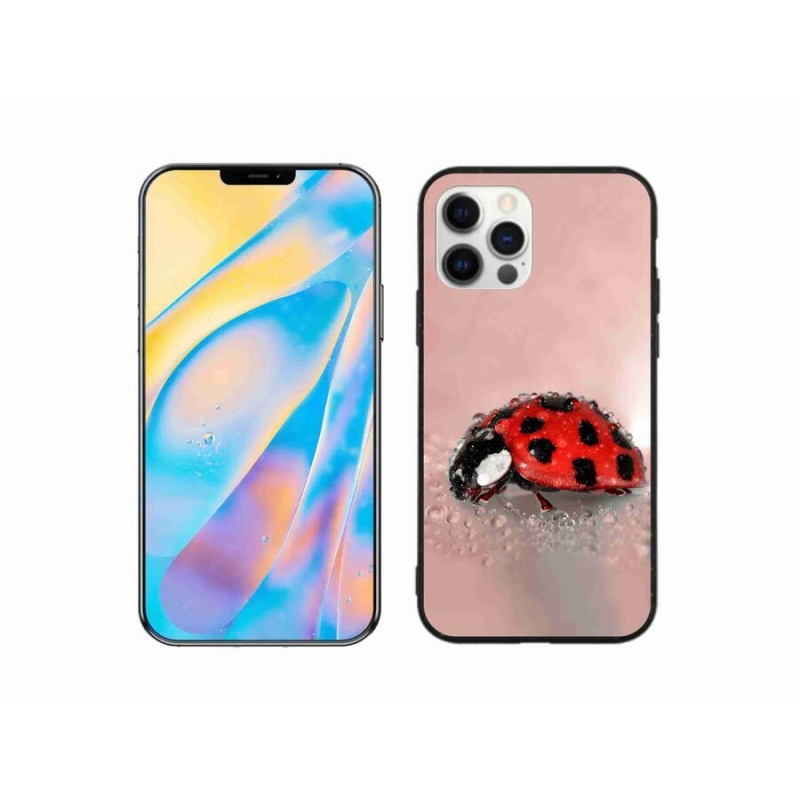 Zselés borítás mmCase iPhone 12 Pro készülékhez - katicabogár