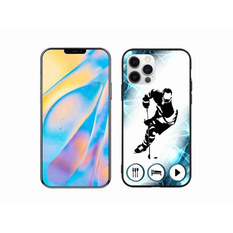Zselés borítás mmCase iPhone 12 Pro készülékhez - hoki 1
