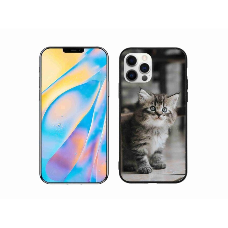 Zselés borítás mmCase iPhone 12 Pro készülékhez - cica