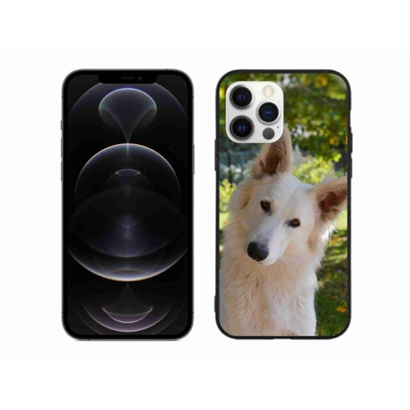 Zselés borítás mmCase iPhone 12 Pro Max készülékhez - fehér Swiss Shepherd 1