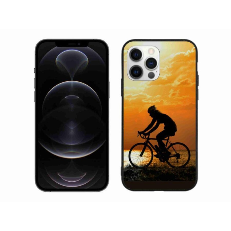Gél borítás mmCase az iPhone 12 Pro Max készülékhez - kerékpározás