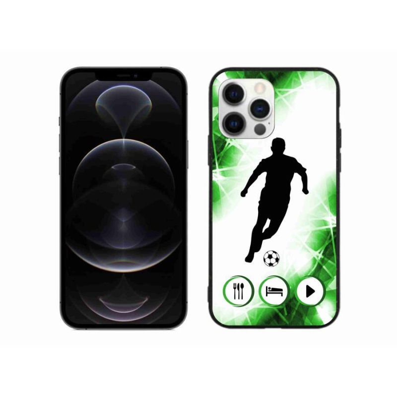Gél borítás mmCase iPhone 12 Pro Max készülékhez - focista