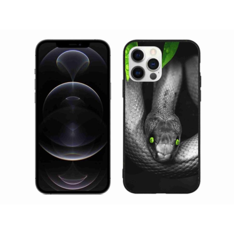 Gél védőburkolat mmCase iPhone 12 Pro Max készülékhez - kígyó