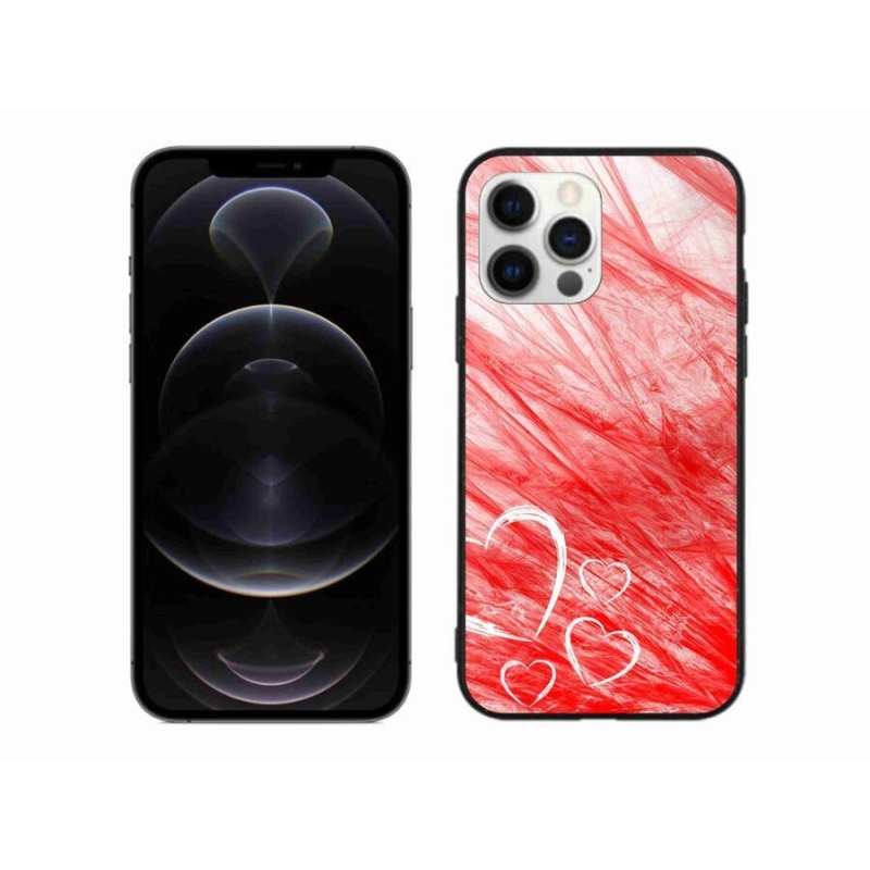 Zselés borítás mmCase iPhone 12 Pro Max készülékhez - szív
