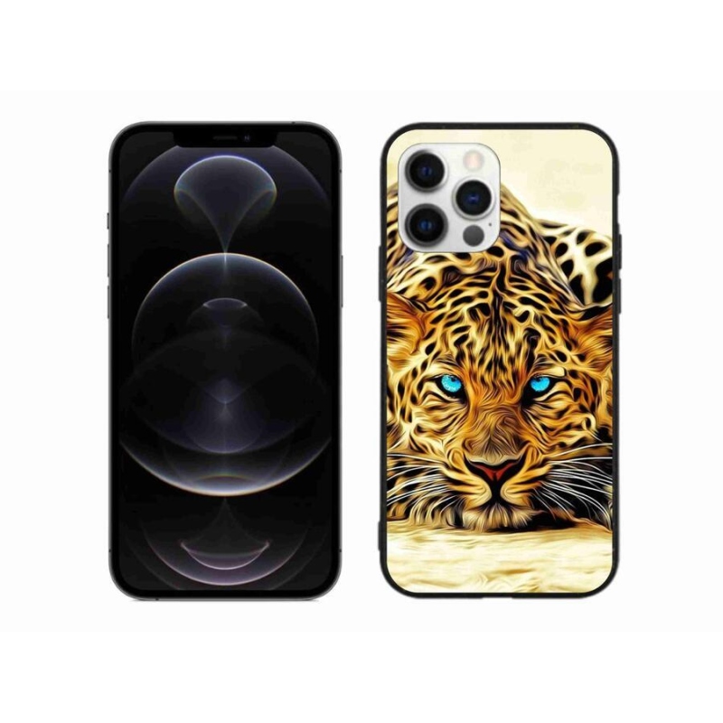 Zselés borítás mmCase iPhone 12 Pro Max készülékhez - rajzfilmtigris