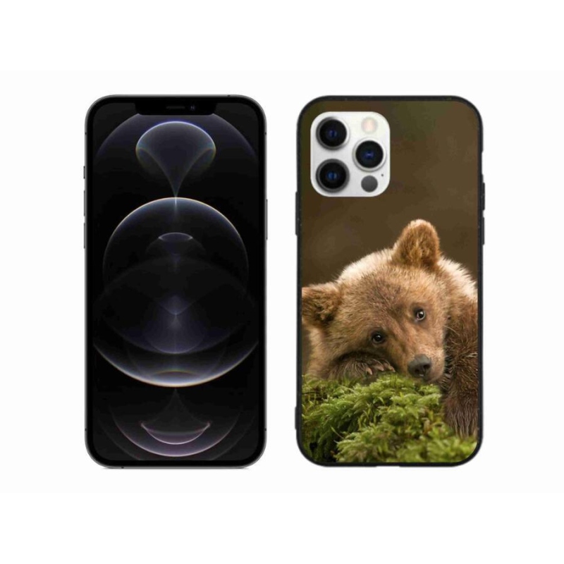 Gél védőburkolat mmCase iPhone 12 Pro Max készülékhez - medve