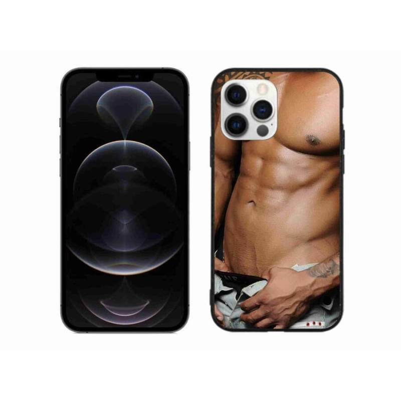 Gél borítás mmCase iPhone 12 Pro Max készülékhez - szexi férfi