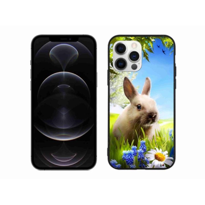 Gél védőburkolat mmCase iPhone 12 Pro Max készülékhez - nyuszi