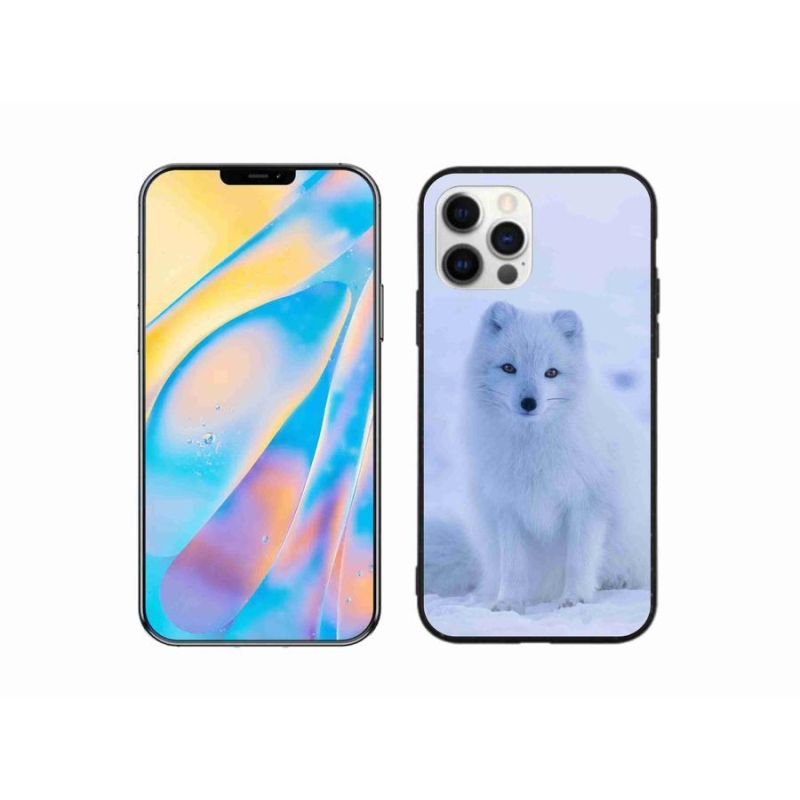 Zselés borítás mmCase iPhone 12 Pro készülékhez - polár róka