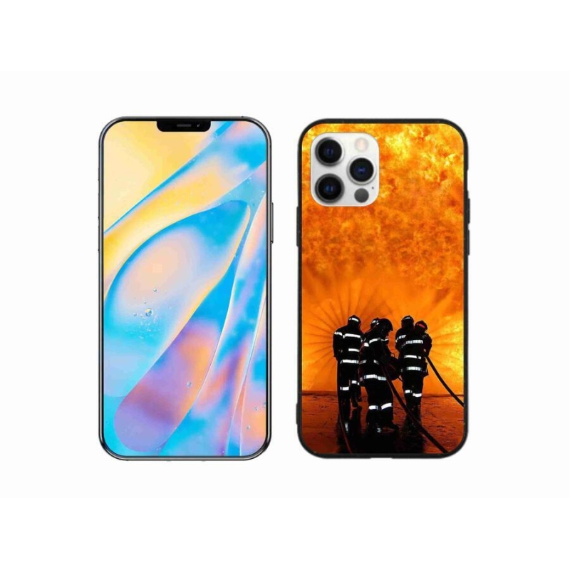 Zselés borítás mmCase iPhone 12 Pro készülékhez - tűz