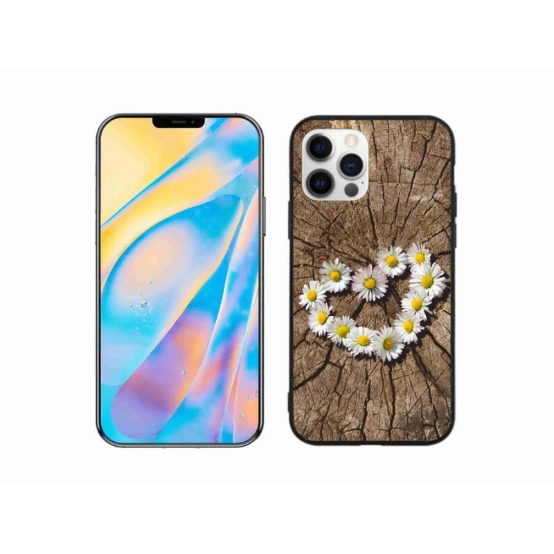 Zselés borítás mmCase iPhone 12 készülékhez - Százszorszépek szíve