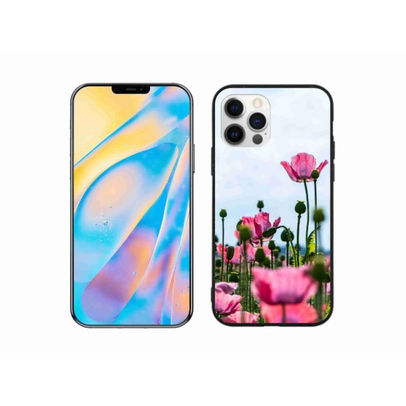 Gél borítás mmCase iPhone 12 készülékhez - mákos színű