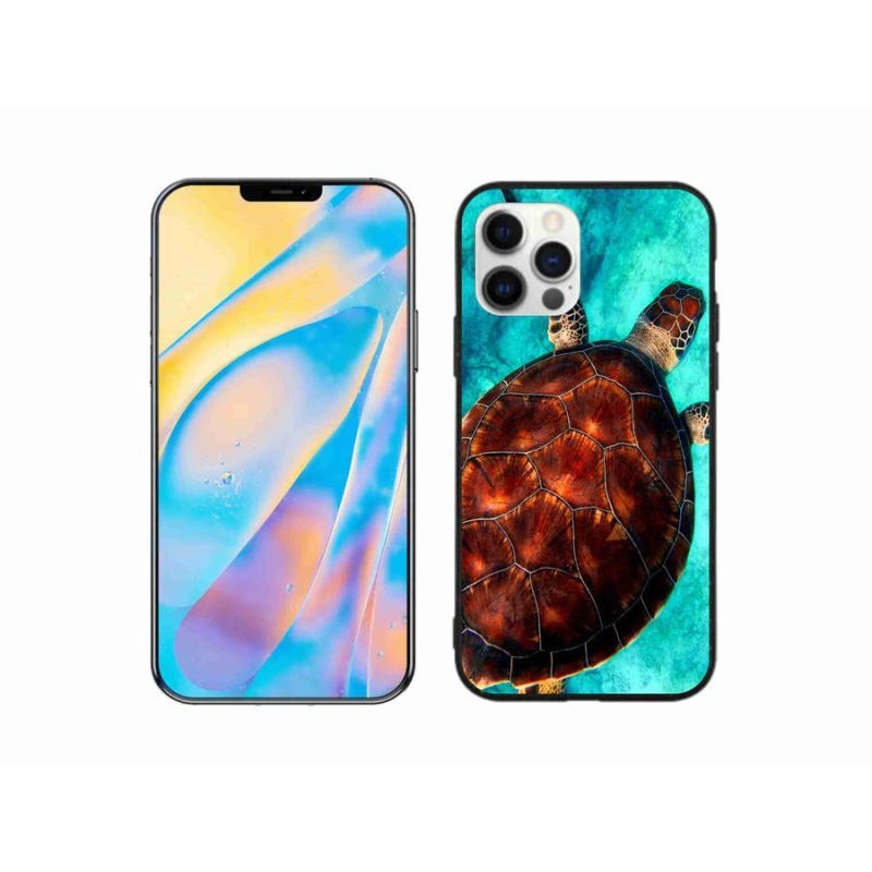 Gél borítás mmCase iPhone 12 készülékhez - teknősbéka