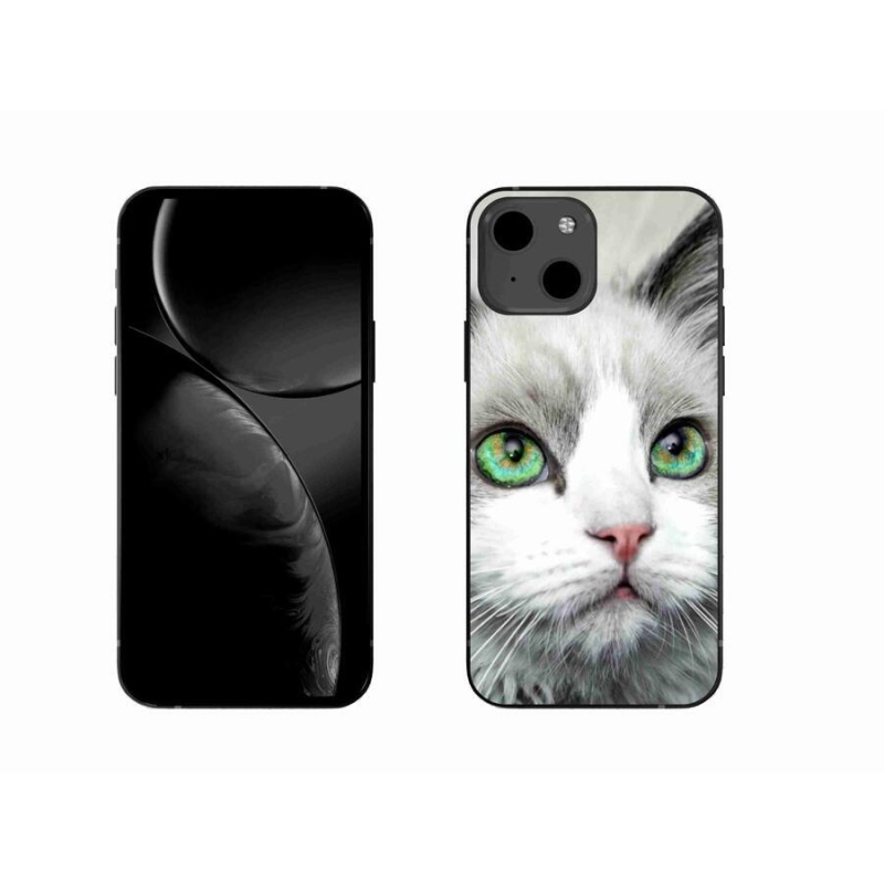 Zselés borítás mmCase iPhone 13 6.1 készülékhez - macska nézet