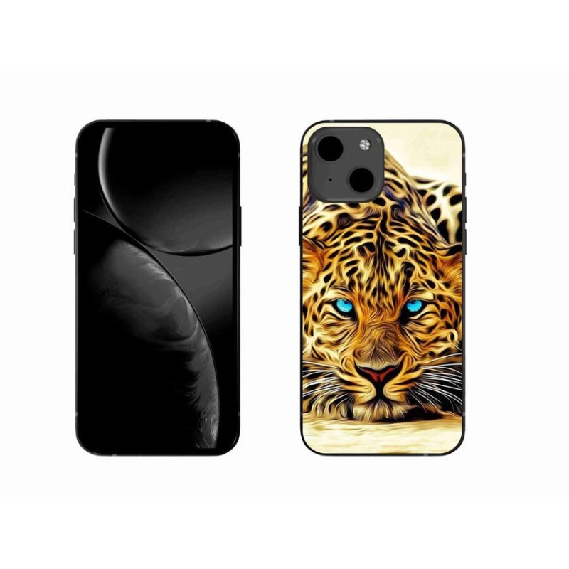 Gél borítás mmCase iPhone 13 6.1 készülékhez - rajzfilm tigris