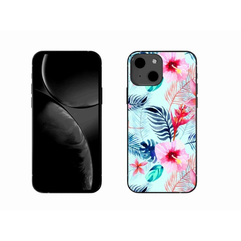 Zselés borítás mmCase iPhone 13 6.1 készülékhez - virágok