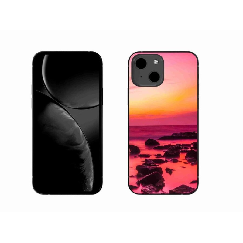 Zselés borítás mmCase iPhone 13 6.1 készülékhez - tenger és ragyogás