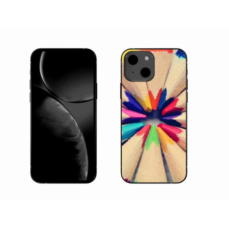 Zselés borítás mmCase iPhone 13 6.1 készülékhez - zsírkréták