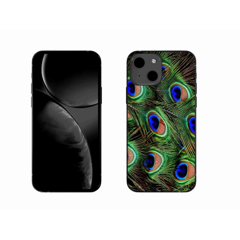 Zselés borítás mmCase iPhone 13 6.1 készülékhez - pávatoll