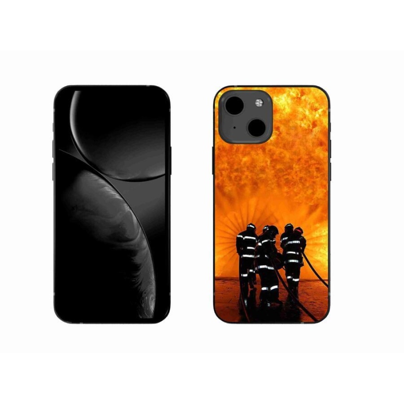 Zselés borítás mmCase iPhone 13 6.1 - tűz