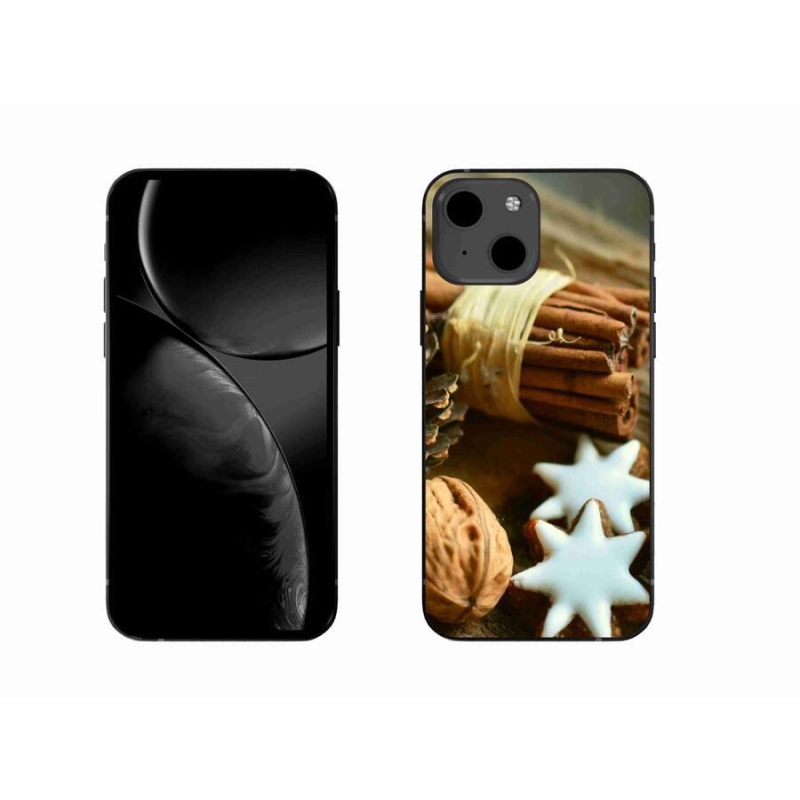 Gél borítás mmCase iPhone 13 6.1 készülékhez - fahéj és mézeskalács