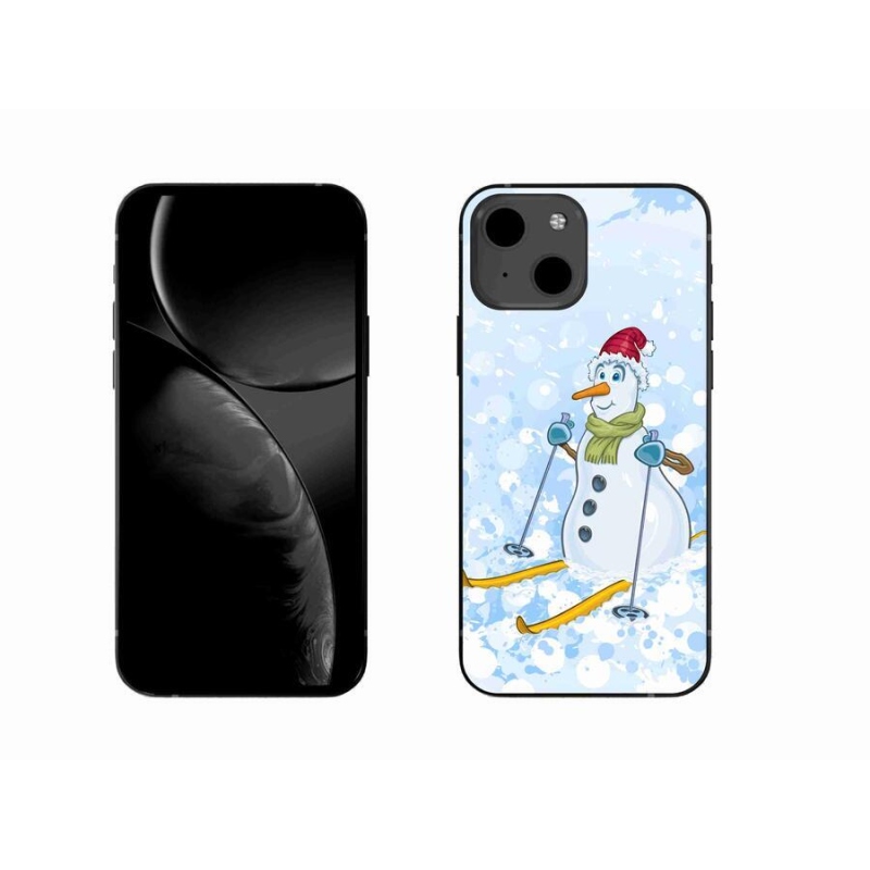 Zselés borítás mmCase iPhone 13 6.1 készülékhez - hóember