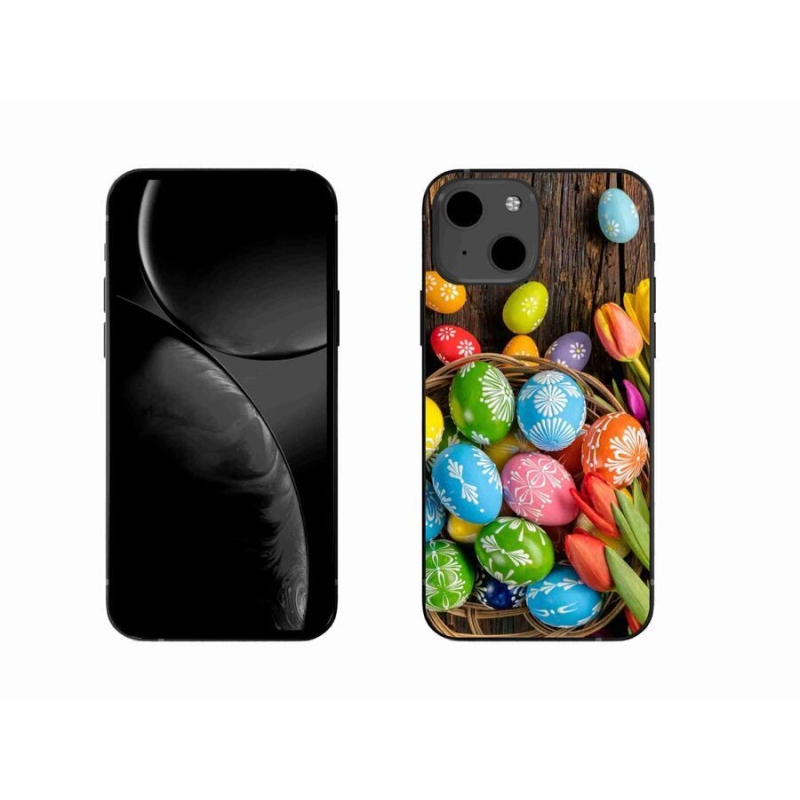 Gél borítás mmCase iPhone 13 6.1 készülékhez - Húsvéti tojások