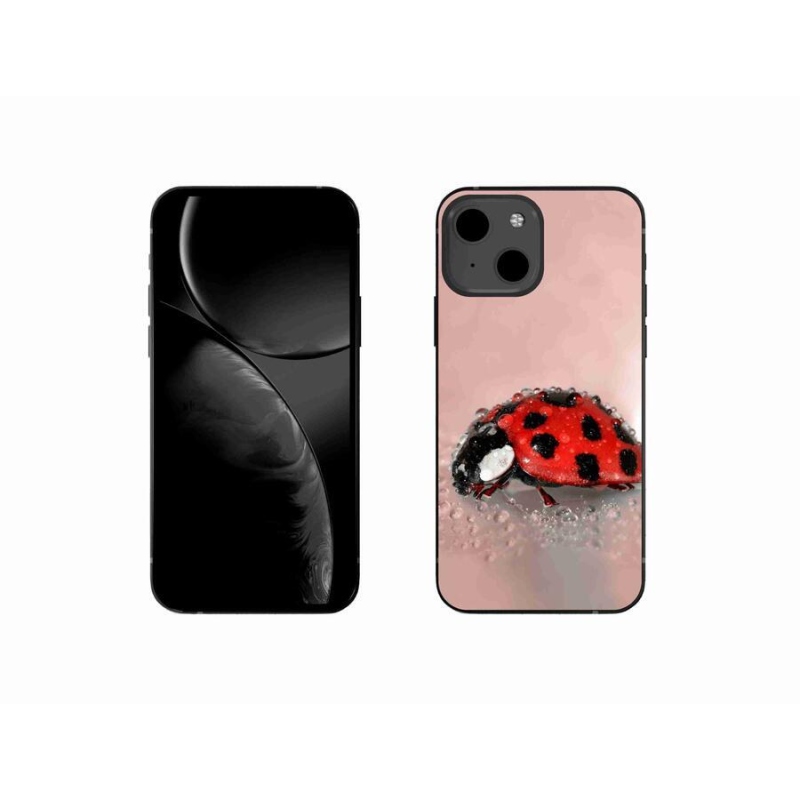 Zselés borítás mmCase iPhone 13 mini 5.4 készülékhez - katicabogár