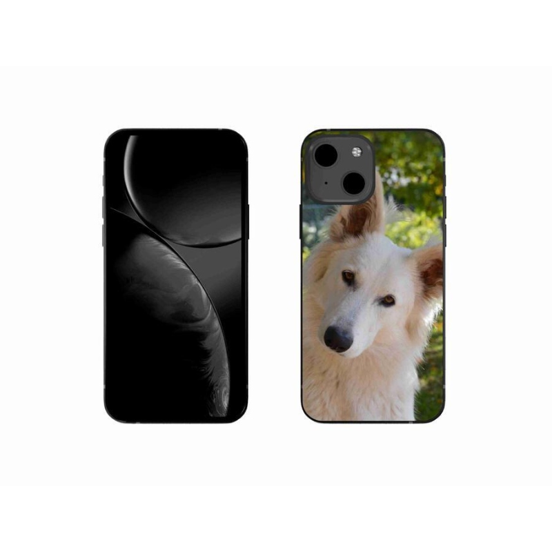 Gél borítás mmCase iPhone 13 mini 5.4 - fehér svájci juhász 1