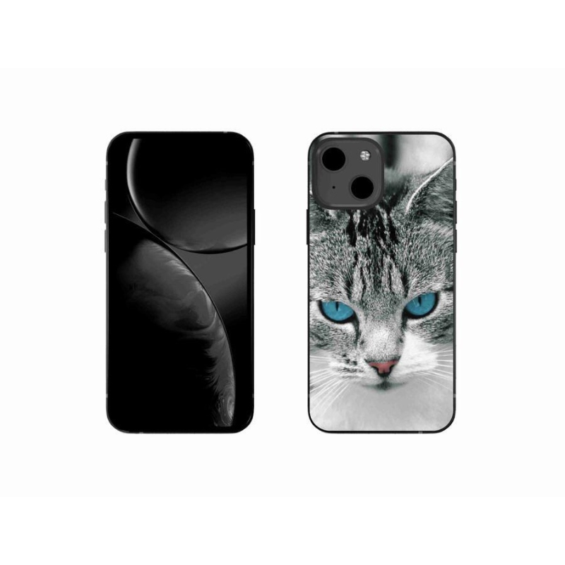 Zselés borítás mmCase iPhone 13 mini 5.4 - cat view 1