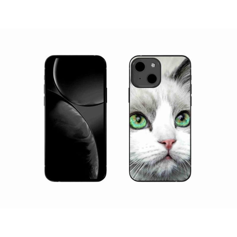 Zselés borítás mmCase iPhone 13 mini 5.4 - macska nézet