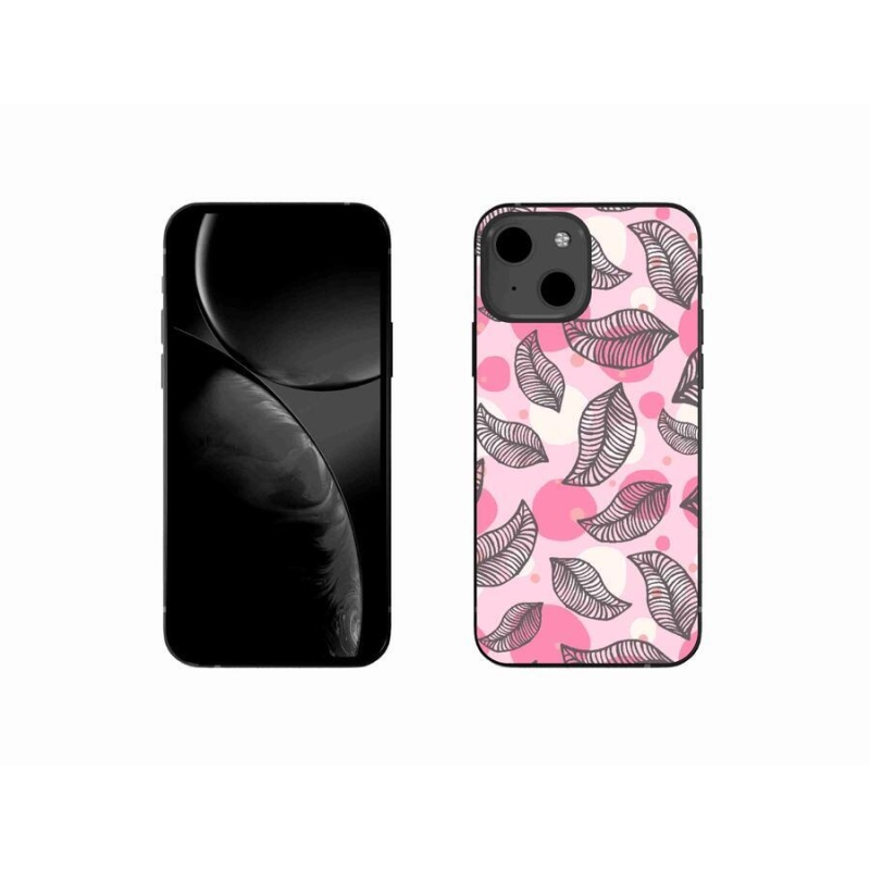 Gél borítás mmCase iPhone 13 mini 5.4 - rajzfilmes hulló levelek