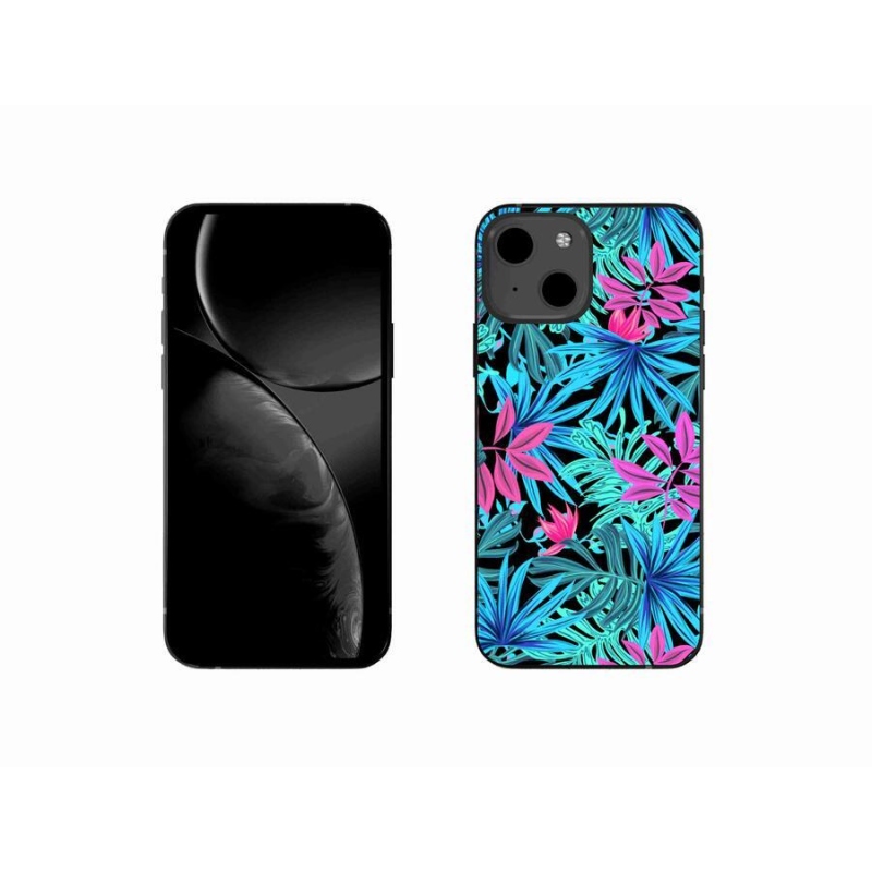 Gél borítás mmCase iPhone 13 mini 5.4 - virágok 3