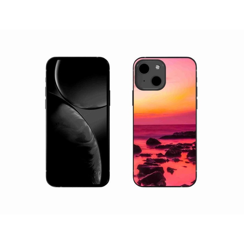 Gél borítás mmCase iPhone 13 mini 5.4 készülékhez - tenger és ragyogás
