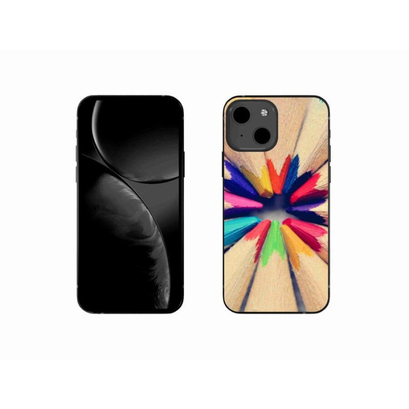 Zselés borítás mmCase iPhone 13 mini 5.4 - zsírkrétákhoz