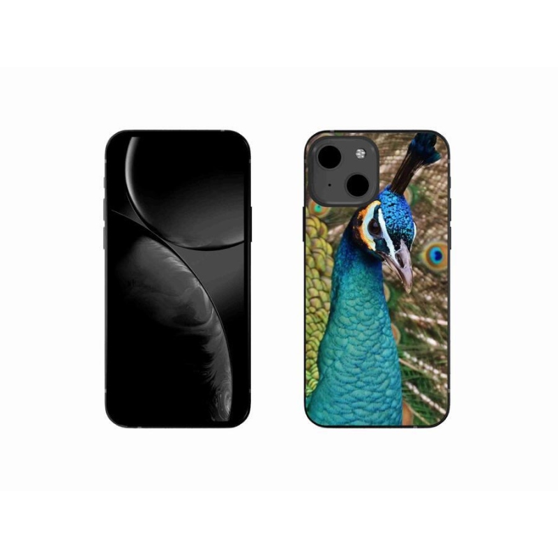 Zselés borítás mmCase iPhone 13 mini 5.4 - páva - páva