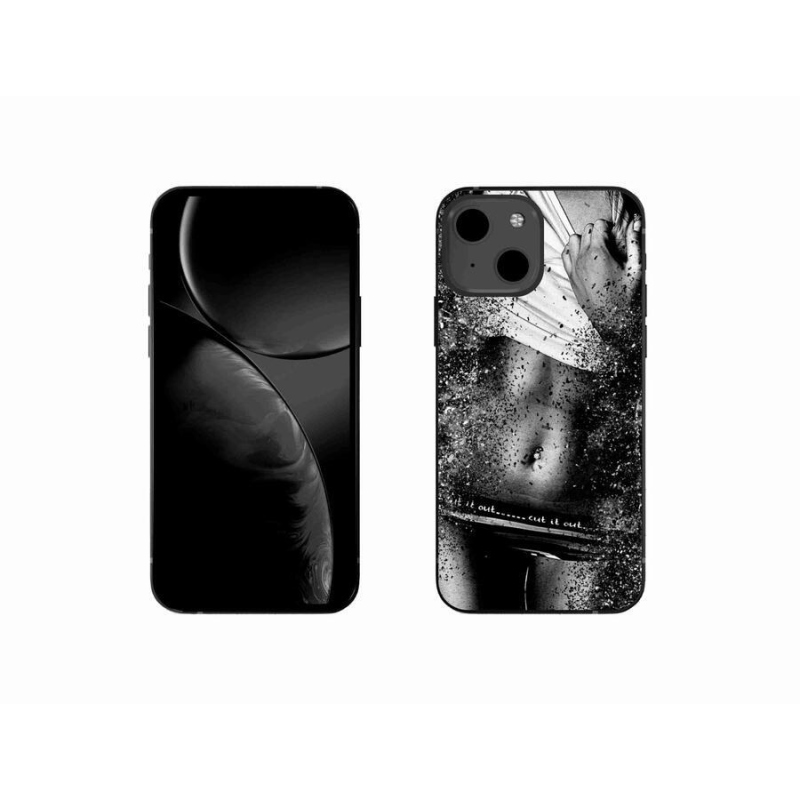 Gél borítás mmCase iPhone 13 mini 5.4 - szexi nő 1