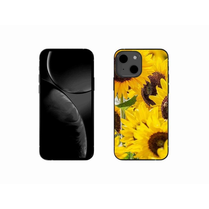 Zselés borítás mmCase iPhone 13 mini 5.4 készülékhez - Napraforgó