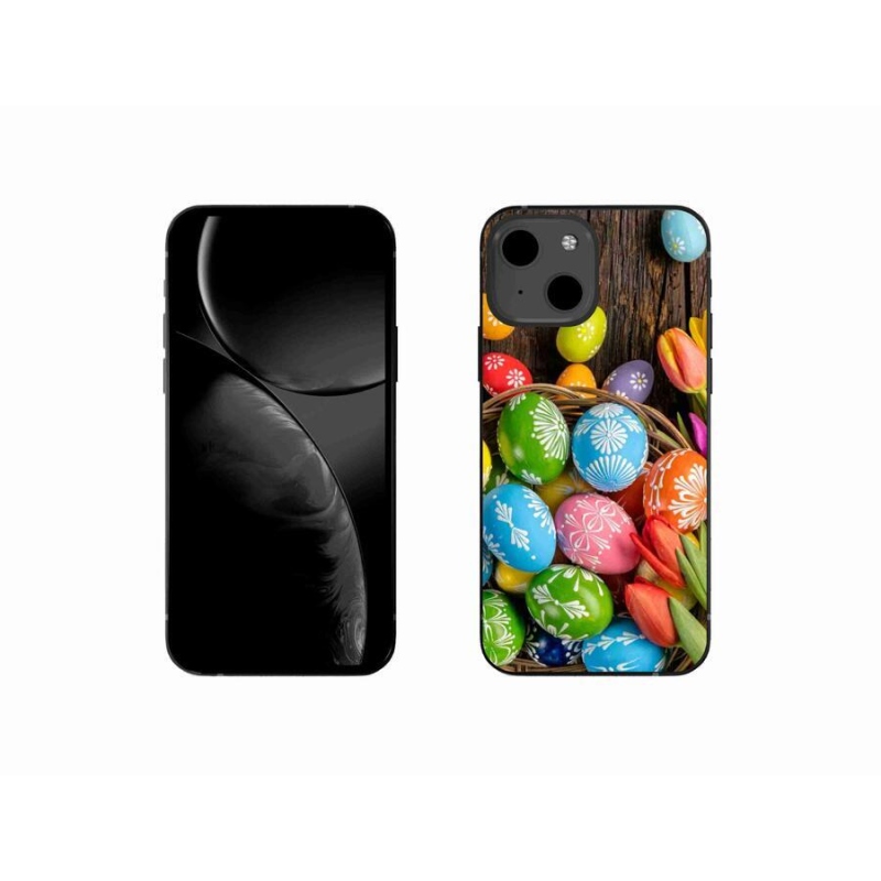 Gél borítás mmCase iPhone 13 mini 5.4 - Húsvéti tojás