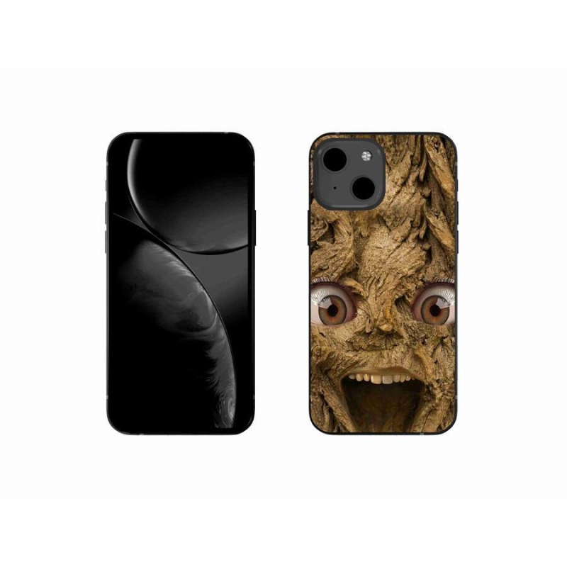 Gél borítás mmCase iPhone 13 mini 5.4 - boldog fa szemekkel