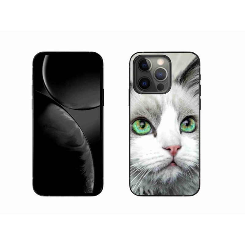 Zselés borítás mmCase iPhone 13 Pro 6.1 készülékhez - macska nézet