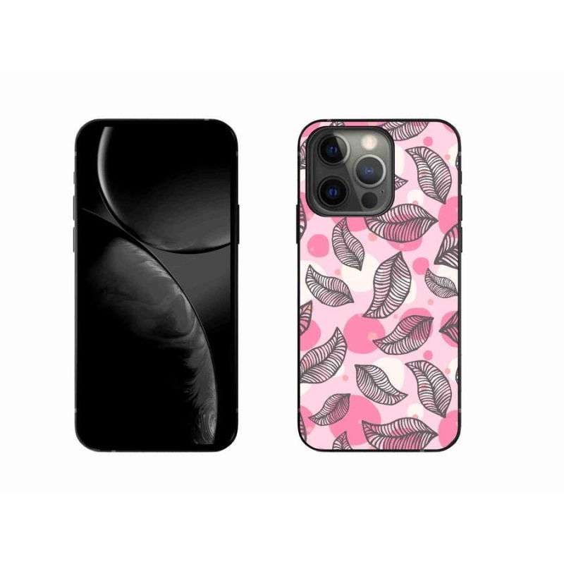 Zselés borítás mmCase iPhone 13 Pro 6.1 készülékhez - rajzfilmes hulló levelek