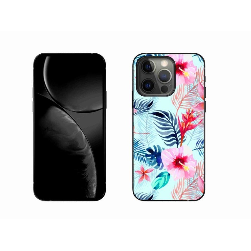 Zselés borítás mmCase iPhone 13 Pro 6.1 készülékhez - virágok