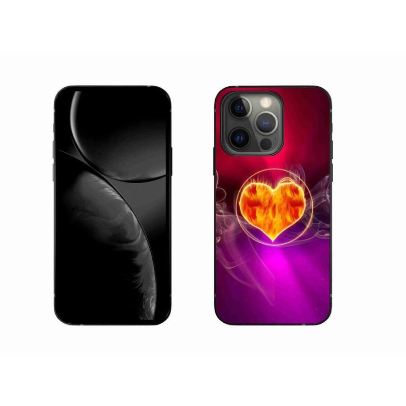 Gél borítás mmCase iPhone 13 Pro 6.1 készülékhez - Tűzszív