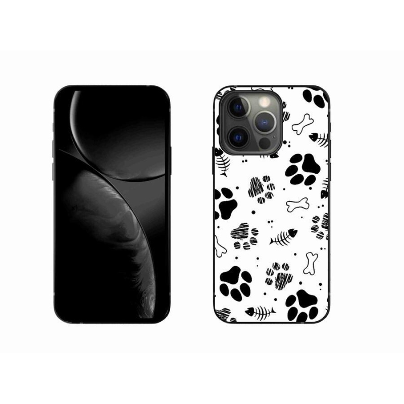 Zselés borítás mmCase iPhone 13 Pro 6.1 készülékhez - kutyamancsok 1