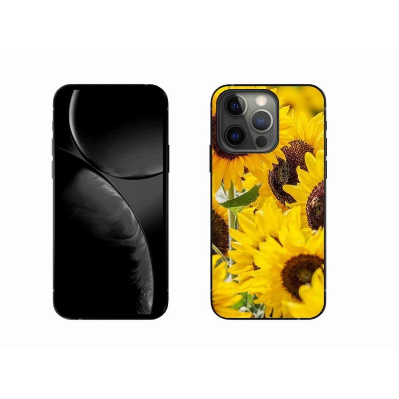 Zselés borítás mmCase iPhone 13 Pro 6.1 készülékhez - Napraforgó