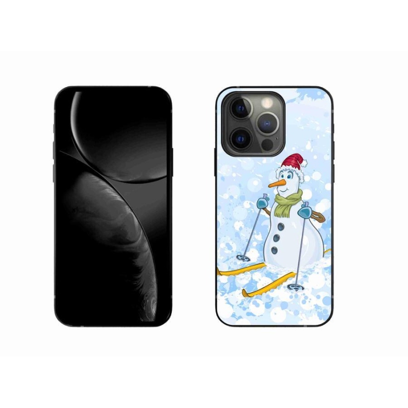 Zselés borítás mmCase iPhone 13 Pro 6.1 készülékhez - hóember
