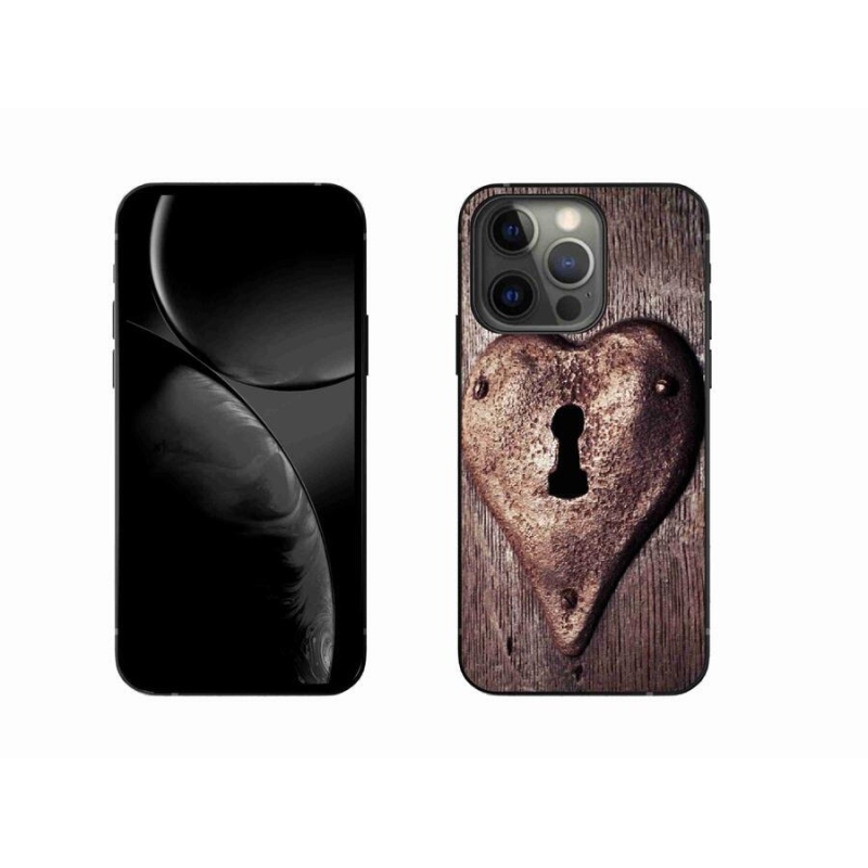Zselés borítás mmCase iPhone 13 Pro 6.1 készülékhez - szív alakú zár