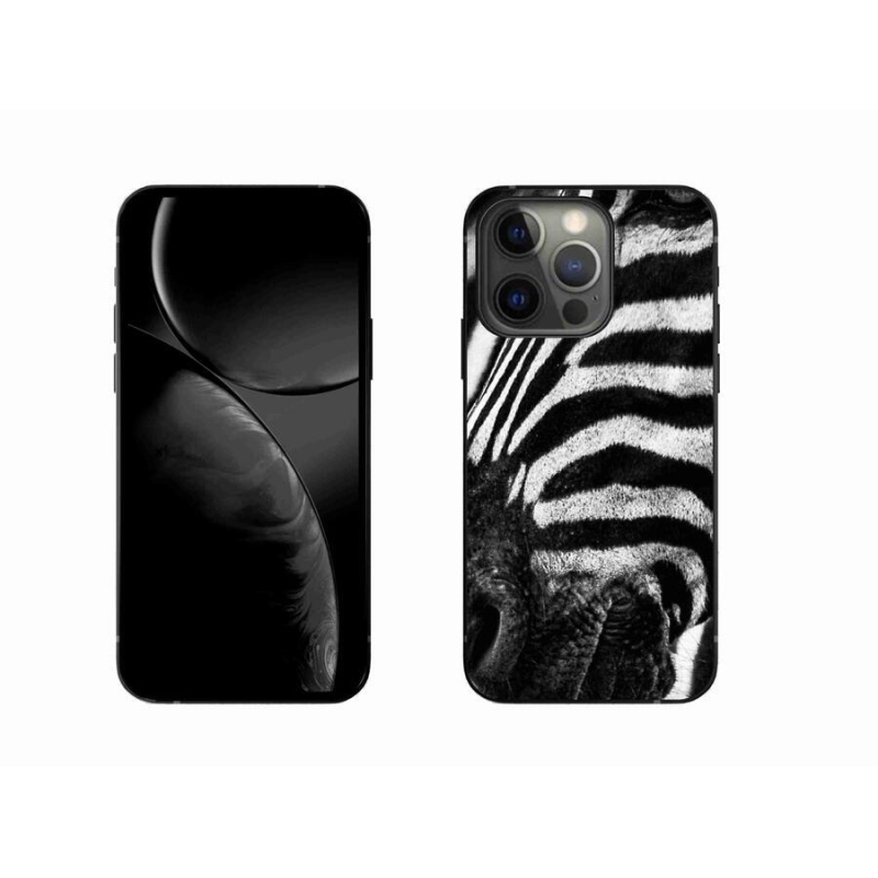 Zselés borítás mmCase iPhone 13 Pro 6.1 készülékhez - zebra