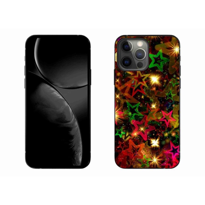 Gél borítás mmCase iPhone 13 Pro Max 6.7 - színes csillagok iPhone 13 Pro Max-hoz